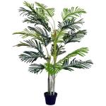 Konstgjord Palm i Kruka, Stor och Naturtrogen Konstväxt, Underhållsfri Dekoration för Hem och Kontor, Grön, 150 cm