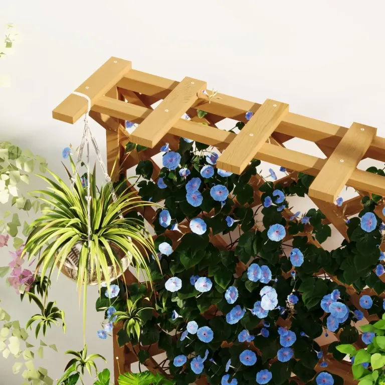 Odlingskrage Blomkruka Växtlåda med Spaljé B