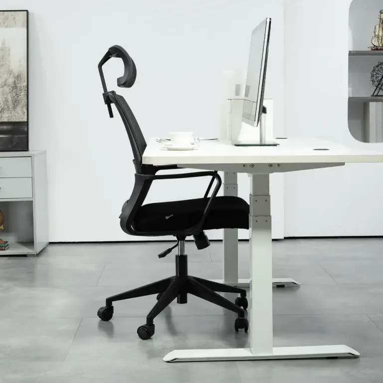 Kontorsstol Ergonomisk Svart av Nät