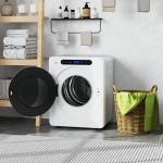 Kompakt Torktumlare med 6 Program, 40-60°C, 3 kg Kapacitet och Touchkontroll, Vit