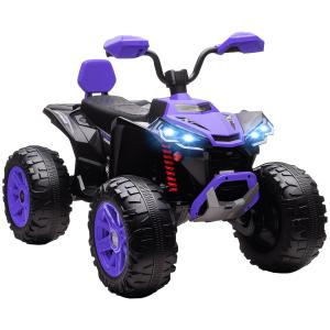 Elektrisk Quad för Barn 24V med 4 Hjul, Strålkastare, USB, MP3, 6,5 km/h, 3-8 År