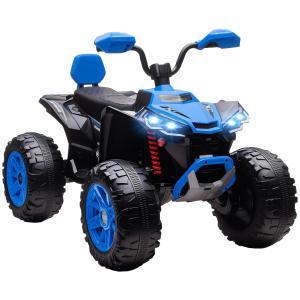 Elektrisk Quad för Barn 24V med 4 Hjul, Strålkastare, USB, MP3, 6,5 km/h, 3-8 År