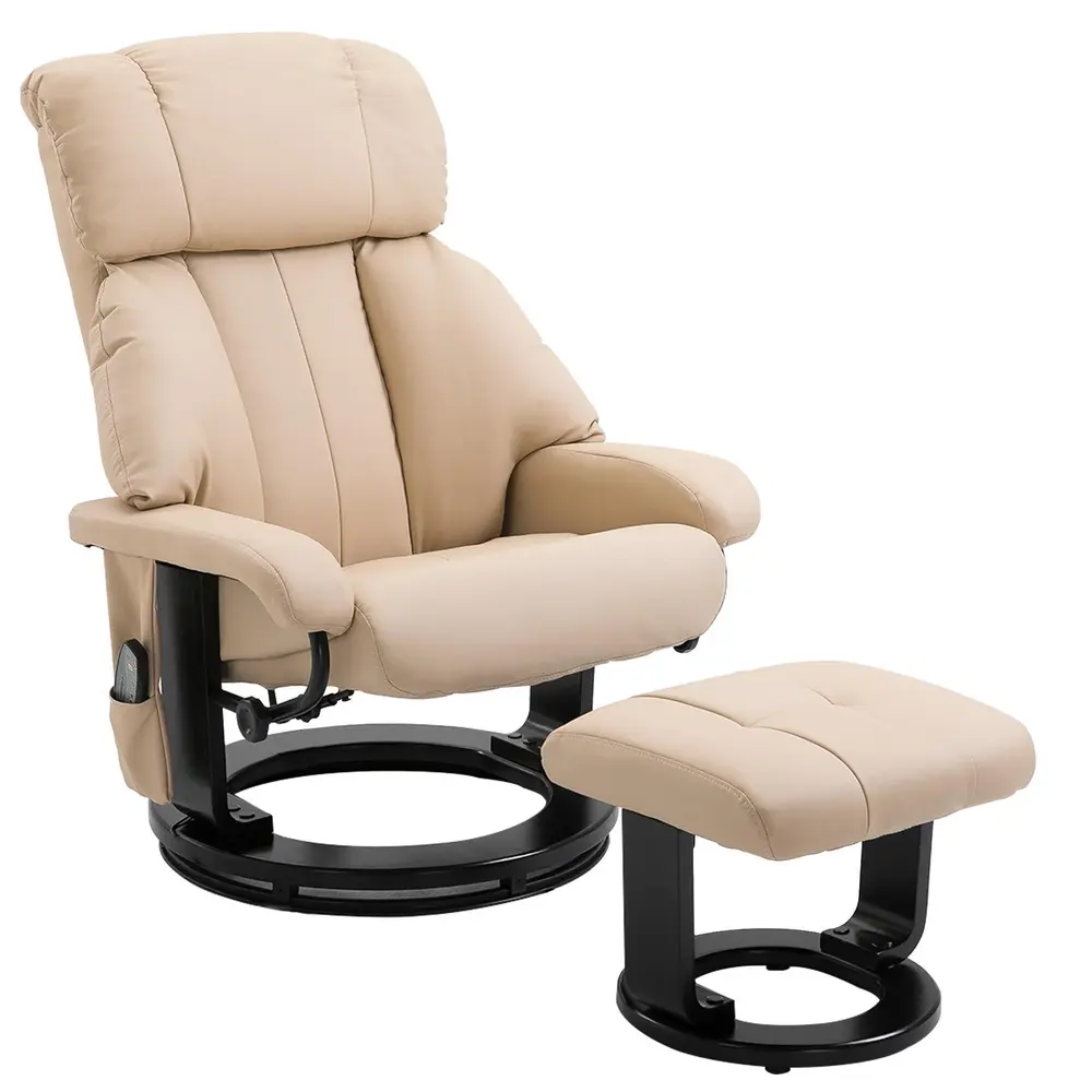 Elektrisk Massagestol med Liggfunktion 84 x 92 x 109 Cm