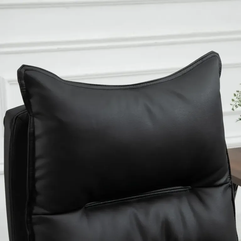 Ergonomisk Kontorsstol med Armstöd och Fotstöd