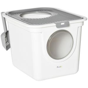 Hundstol Hundsäng Svart av Oxford Tyg och Metall för Utomhusbruk Upphöjd Hundsoffa Ventilerande och Bekväm 92 x 76 x 18 cm