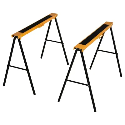 Arbetsbock Såghästbock Hopfällbar Stål 99,5 x 50 x 78 cm