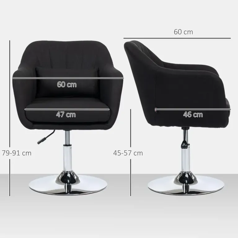 Ergonomisk Kontorsstol Chefsstol Höj- & Sänkbar
