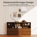 Väggspegel 2-pack Industriell Svart Metall för Hall Fönsterdesign Kiselform Dekorativ Hängspegel 70x46 cm