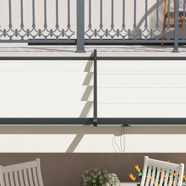 Gazebo Pergola Kräm av Stål och Tyg Vindtät 3 x 3 m