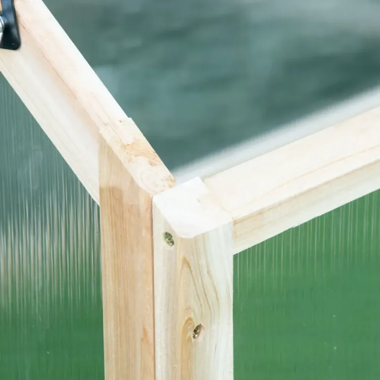 Drivbänk Miniväxthus Kallram med Lock 90 x 52 x 49,5 cm