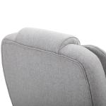 Massagestol, Kontorsstol, Gamingstol, Polyester, Skum och Nylon, Grå, 66 x 63 x 107–115 cm