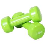 Hantelset i Neopren med Väska, 4 Par Hantlar för Hemmaträning, Färgglada Vikter för Fitness och Rehab, Flerfärgad, 0,5-2 kg