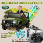 Elbil för Barn 12V med Fjärrkontroll, Musikfunktion, Horn och LED-lampor, Grön
