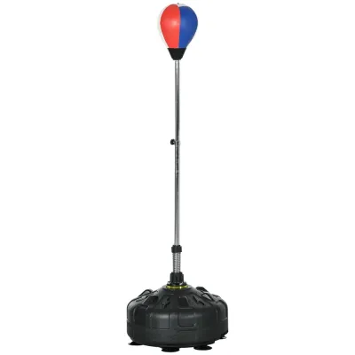 Boxningssäck Stående Boxningstränare Svart 147-165 cm