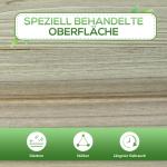 Odlingsbänk Högbädd med Hylla och Dräneringshål Grön av Trä för Trädgård och Balkong Växtbädd för Örter och Grönsaker 91 x 51 x 76 cm