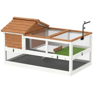 Sköldpaddshus Orange Trä för Reptiler 2 Nivåer Terrarium med Lamphållare och Sovplats Rymlig Bur med God Ventilation