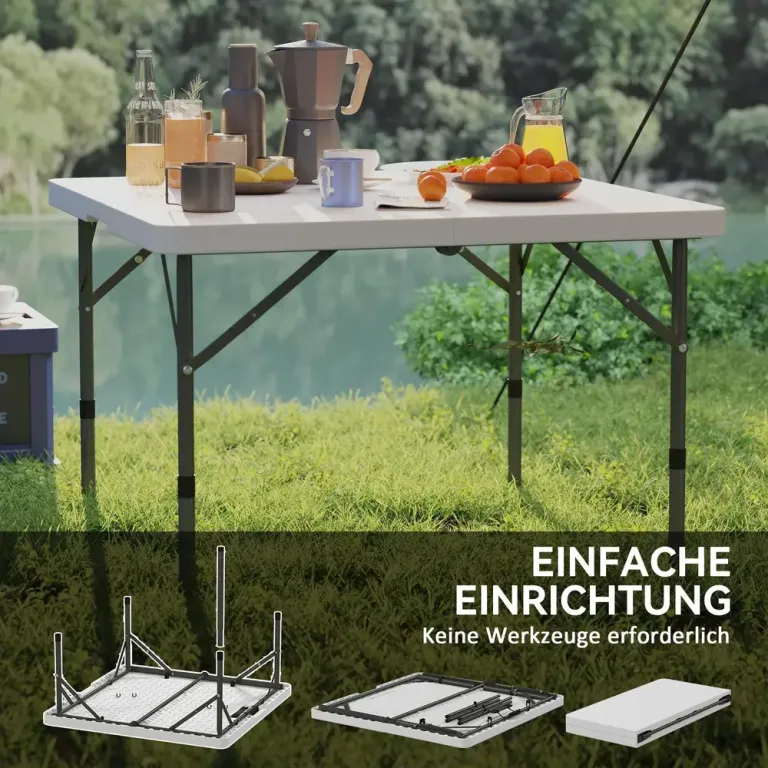 Picknickbord Fällbart Campingbord Höj- och Sänkbart