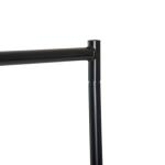 Klädställ Klädhängare Silver Metall för Sovrum och Hall Robust Stativ Optimal Förvaring 150 X 60 X 170 Cm
