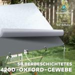 Hönshus Hönsgård Frigående Bur Silver av Galvaniserat Stål för 6-8 Kycklingar Utehus med Foderlucka 300 x 200 x 195 cm