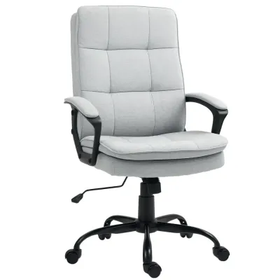 Kontorsstol Ergonomisk Snurrstol Grå