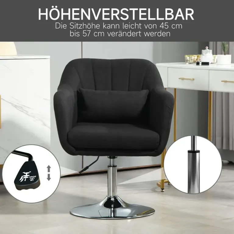 Ergonomisk Kontorsstol Chefsstol Höj- & Sänkbar
