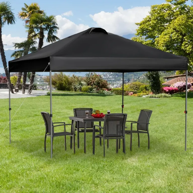 Hopfällbar Pop-up Paviljong Partytält 2,95 x m