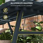 Trädgårdsbänk Parkbänk 2-Sits Blå av Aluminium för Balkong och Trädgård Väderbeständig Bänk med Lamelldesign 240 kg 123 x 67 x 79 cm
