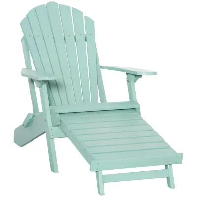Solsäng Solstol Hopfällbar Adirondackstol i Furu 78 x 140 x