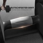 Justerbar Hantel med Viktlägen och Förvaringsställ för Styrketräning Ergonomisk och Hållbar Svart Stål och Plast 7, 13, 18 och 24 kg