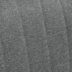 2-Sitsig Soffa i Tyg, Kompakt Tygsoffa med Träben, Bekväm Sittplats för Det Lilla Vardagsrummet, Ljusgrå, 117 x 56,5 x 77 cm