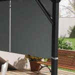 Reservtak till Pergola med UV-skydd och Vattenavvisande Yta för Terrass Hållbar och Prisvärd Mörkgrå Polyester 3 x 3 m