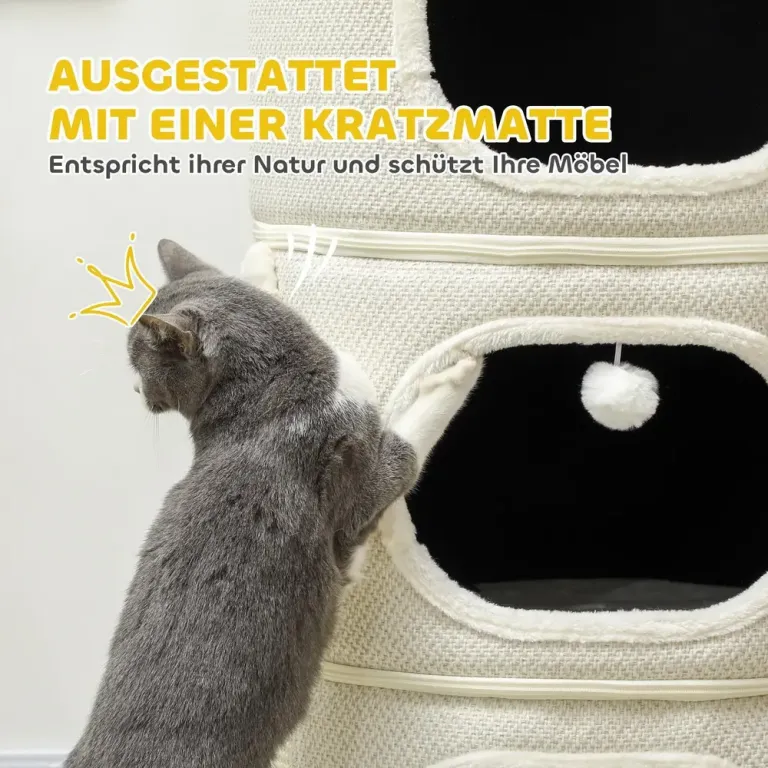 Klöstunna 4 Våningar med Kattgrottor, Beige