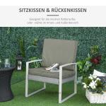 Sittdynor Stolsdynor Set med 2 Mörkgrå av Tyg för Hem och Trädgård Tvättbara Dynor med Dragkedja 56 x 52 cm