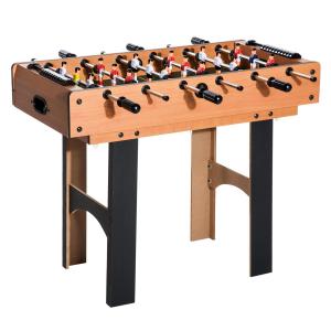 Spelbord Multispelbord Flerfärgad av MDF och Stål för Barn och Vuxna 4-i-1 Fotboll Hockey Bordtennis Biljard 87 x 43 x 73 cm