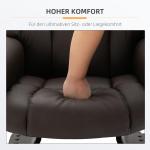 Ergonomisk Kontorsstol med Nackstöd, Bekväm Skrivbordsstol med Vippfunktion, Höj- och Sänkbar Arbetsstol, Grå, 65 x 64 x 114-122 cm