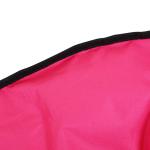 Rosa Campingstol med Vaddering Hopfällbar Fällstol för Utomhusbruk Lätt att Bära Rosa 80 X 80 X 75 Cm