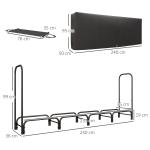 Soffbord Sidobord Vit Guld av Stål och Spånskiva för Vardagsrum Set med 2 Bord i Modern Design Marmorlook