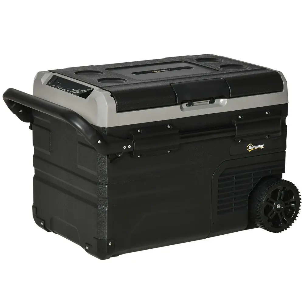 Elektrisk Kylbox med Hjul 40L Kyl och Frys och Båt