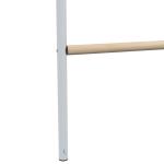 Kycklingstege med 4 Sittpinnar, Väderbeständig, för 4–6 Kycklingar, Stål och Trä