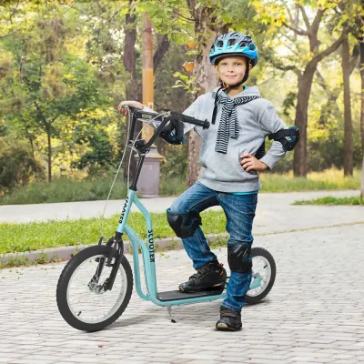 Sparkcykel för Barn med Lufthjul, Blå