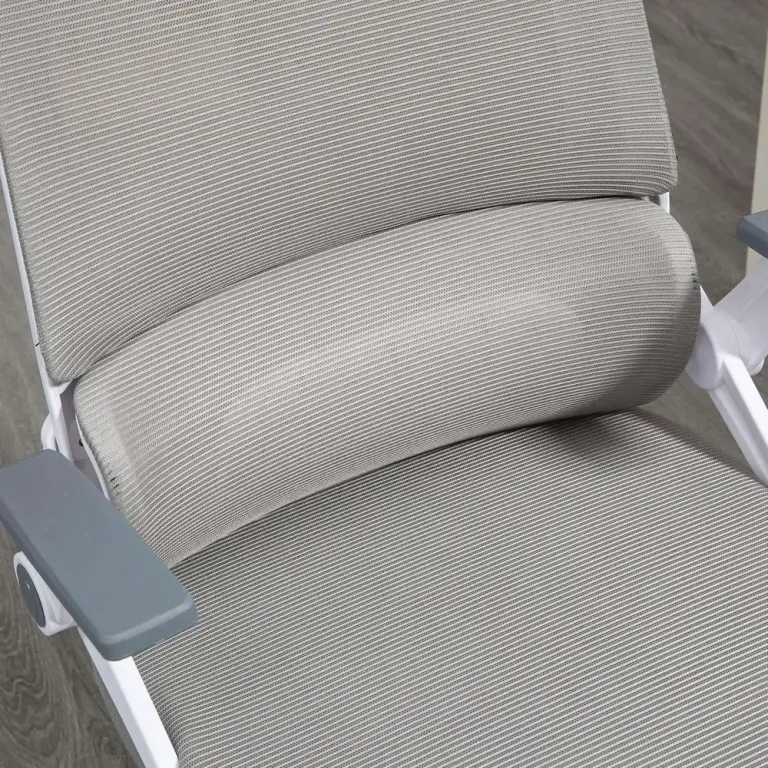 Kontorsstol Snurrstol Svart av Mesh och Metall Ergonomisk