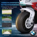 BMW S1000RR Licensierad Elektrisk Trehjuling Barnmotorcykel med Batteri Stål Röd 66 X 37 X 44 Cm