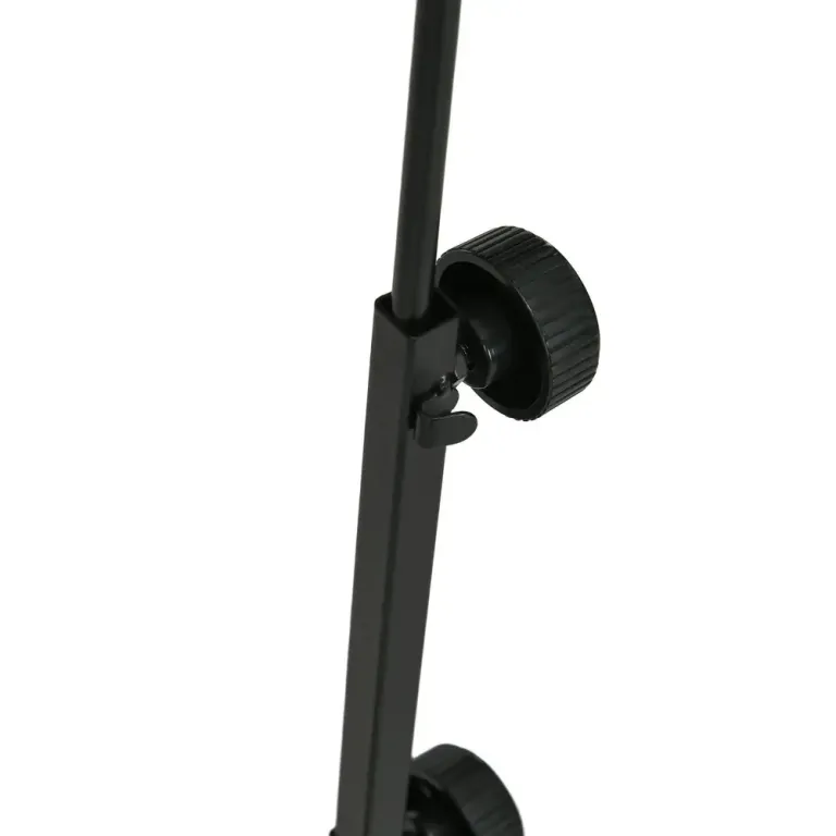Justerbart Lampstativ för Terrarier 40 x 15 x 95 cm, Svart