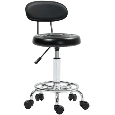Sminkbord Toalettbord med Spegel och Lådor 32 x 40 x 70-86 C