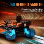 McLaren Barnbil Elbil Orange av Plast för Barn 3-5 År Licensierad Sportbil med Fjärrkontroll och MP3 30 kg