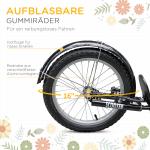 Barnsparkcykel, Höjdjusterbar, Halkfri, Stålram, Avtagbar Korg, Bromsar, Gummidäck