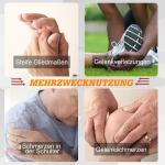 Mini Motionscykel Pedaltränare för Armar och Ben Hopfällbar med Kontinuerligt Motstånd för Rehabilitering och Fitness
