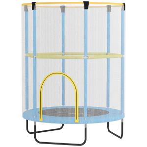 Barnstudsmatta med Skyddsnät, Halkfria Ben och Entré med Dragkedja, Färgglad
