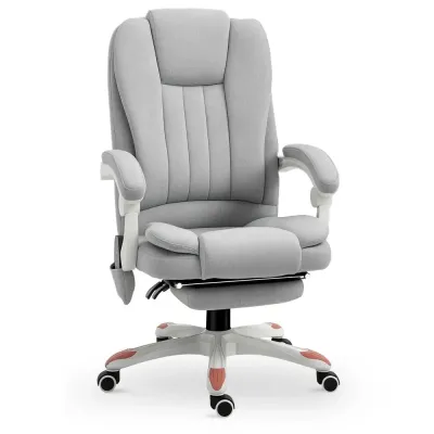 Massagestol Kontorsstol Gamingstol 66 x 63 x 107–115 cm