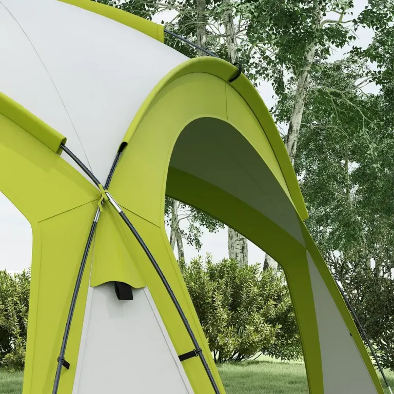 Lusthus Paviljong Event Shelter Grön 3,5 x 3,5 m